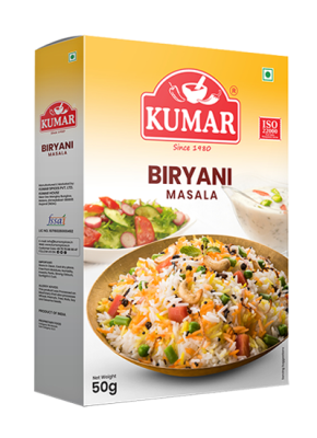 Kumar Shahi Biryani Masala Pack web